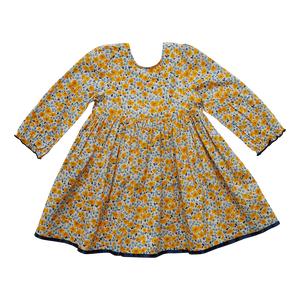 Amma Dress - Golden Daisy Ditsy Floral