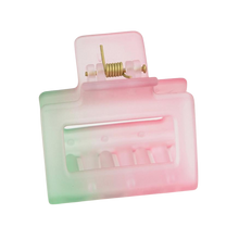 Load image into Gallery viewer, French Matte Gradient Square Hair Claw Clip - Assorted
