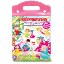 Load image into Gallery viewer, Sticker Activity Tote For Girls - Assorted
