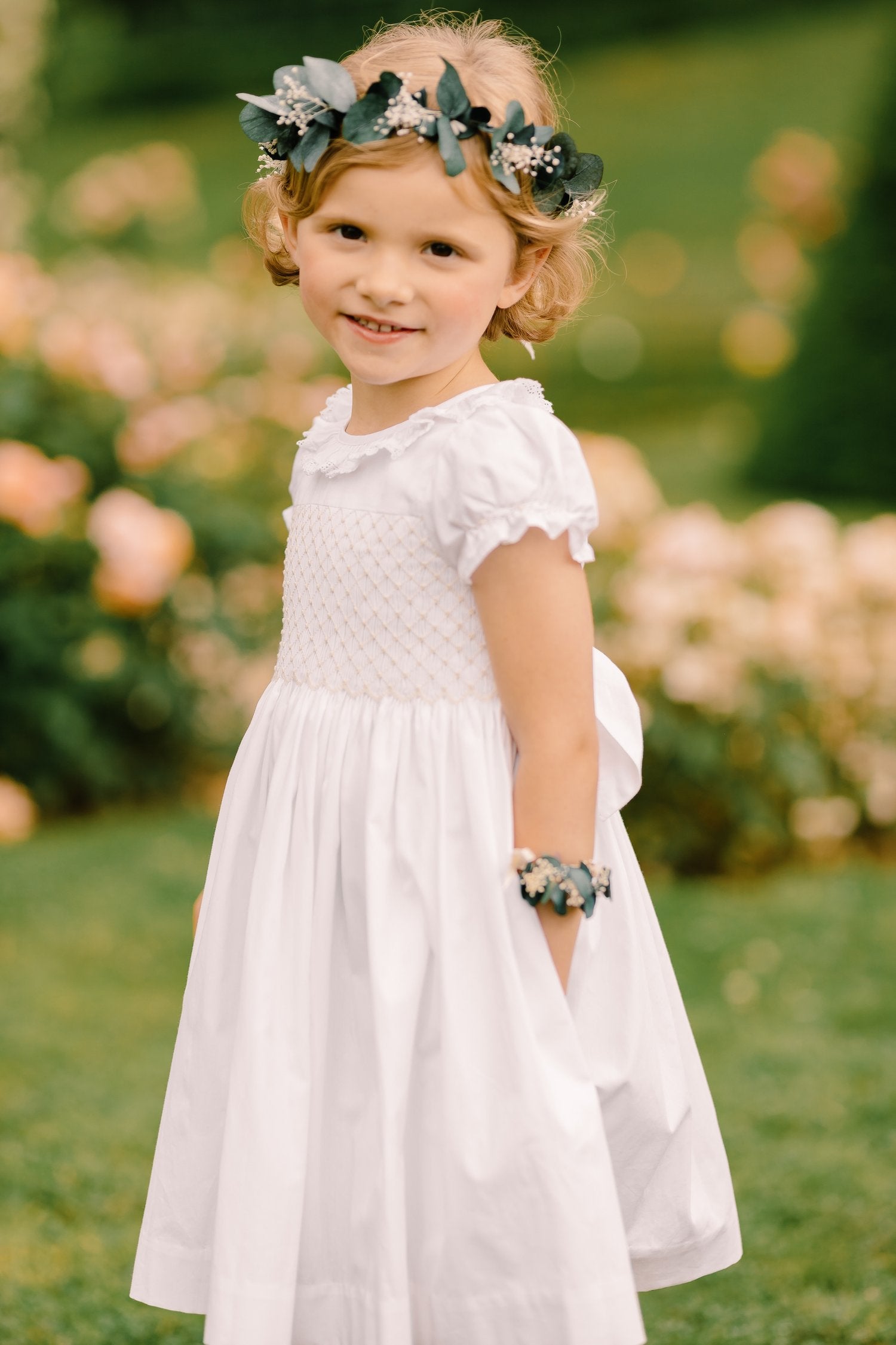 Diamond Smocked Dress