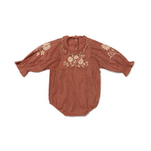 Load image into Gallery viewer, Juniper Romper - Amber Stripes
