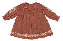 Load image into Gallery viewer, Tulip Dress - Amber Stripes
