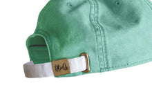 Load image into Gallery viewer, Kids Alligator On Keys Green Baseball Hat
