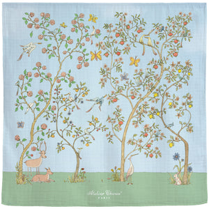 Chinoiserie Blue Swaddle