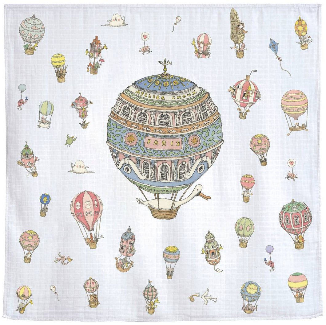 Hot Air Balloons Swaddle