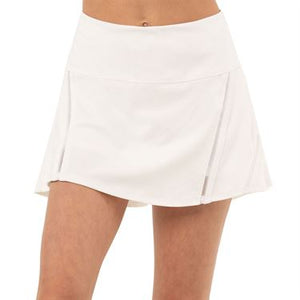 Mini Inline Tennis Skirt - White