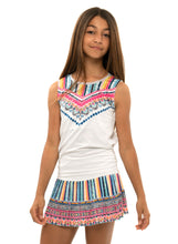 Load image into Gallery viewer, Borderline Pleated Tennis Skirt - Pink
