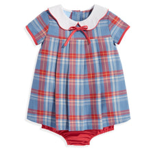 Load image into Gallery viewer, Peri Plaid Evie Bloomer Set
