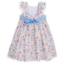 Load image into Gallery viewer, Scalloped Parisienne Floral Button Back Dress
