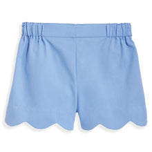 Load image into Gallery viewer, Heart Pocket Periwinkle Pique Short

