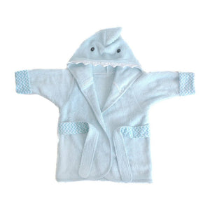 Shark Pattern Robe Baby Shark Robe – Belles & Beaux®