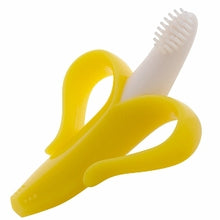 Load image into Gallery viewer, Baby Banana Brush Teether
