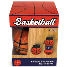 Load image into Gallery viewer, Basketball Collapsible Water Bottle
