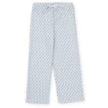 Load image into Gallery viewer, Beckett Lounge Pant - Tiny Trees Blue
