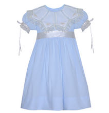 Load image into Gallery viewer, Blue Gracie Mae Heirloom Dress
