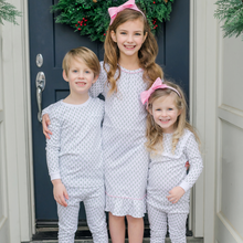 Load image into Gallery viewer, Bradford Pajama Set - Tiny Trees Blue
