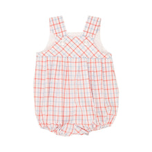 Load image into Gallery viewer, Branham Bubble - Coral Chandler Check
