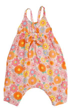 Load image into Gallery viewer, Retro Daisy Tie Back Romper
