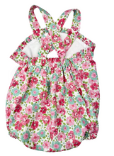 Load image into Gallery viewer, Victoria Floral Cross Back Ruffle Bubble
