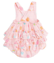 Load image into Gallery viewer, Ice Cream Ruffle Playsuit
