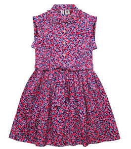 Alice Florals And Hearts Shirtdress