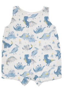 Crayon Dinos Shortie Romper