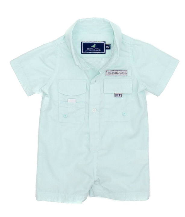 Seafoam Performance Fishing Shortall