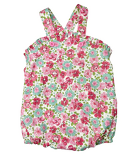Load image into Gallery viewer, Victoria Floral Cross Back Ruffle Bubble
