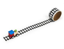Load image into Gallery viewer, Wooden Toy With Track Tape
