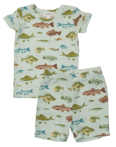 Freshwater Fish Loungewear Short Set