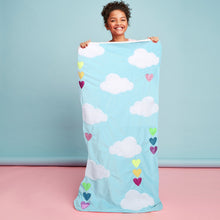 Load image into Gallery viewer, Cheerful Clouds Sleeping Bag
