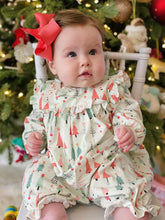 Load image into Gallery viewer, Janey Long Bubble - Christmas Trees
