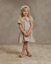 Load image into Gallery viewer, Camille Dress - Dove Check
