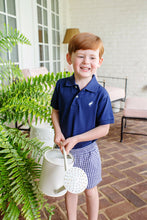 Load image into Gallery viewer, Sheffield Shorts - Nantucket Navy Gingham
