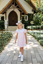 Load image into Gallery viewer, Bunny Phipps Frock With Tulip Applique - Palm Beach Pink
