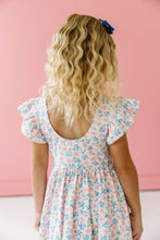 Load image into Gallery viewer, Olivia Dress - Spring Flowers
