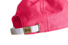 Load image into Gallery viewer, Kids Scallop on Bright Pink Baseball Hat
