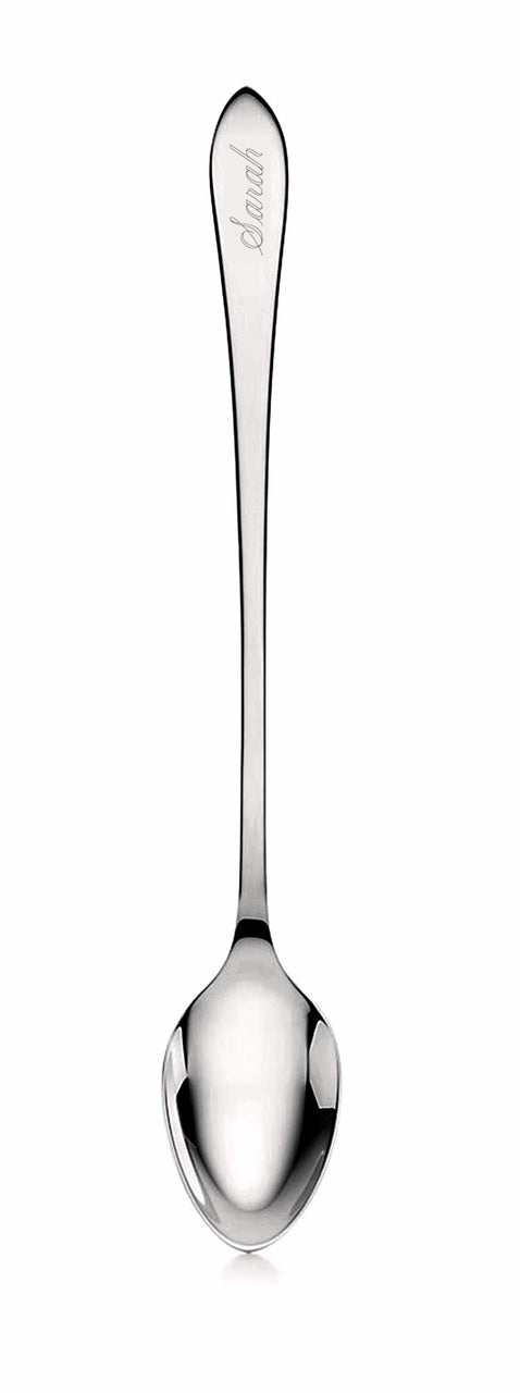 Sterling Plain Long Baby Spoon