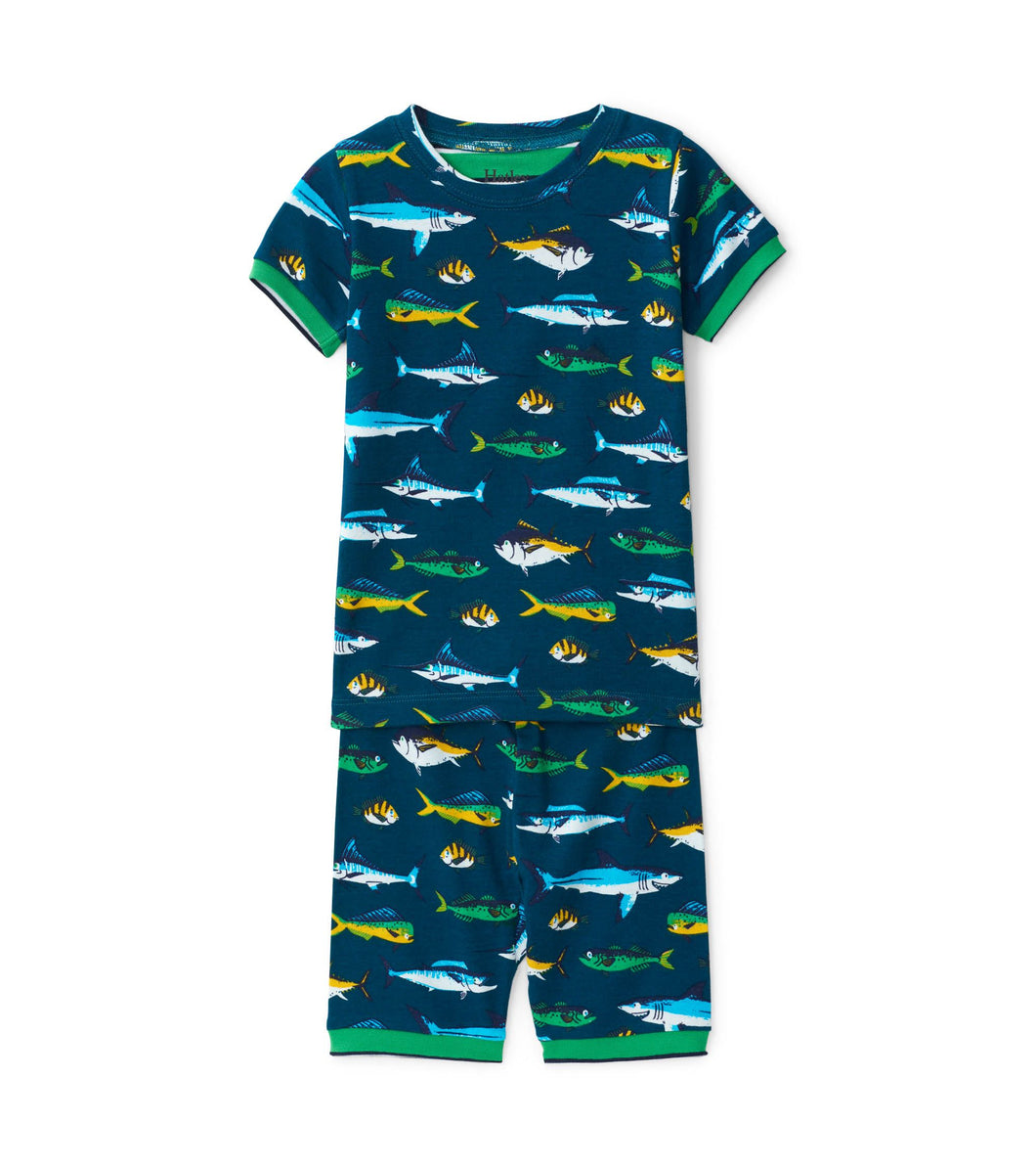 Fish Short Pajama Set