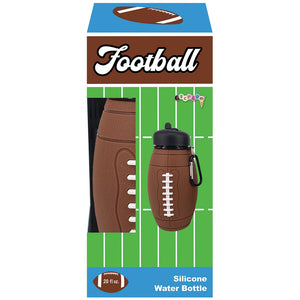 Football Collapsible Water Bottle