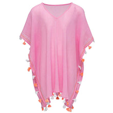 Load image into Gallery viewer, Pinkalicious Tassel Cover Up
