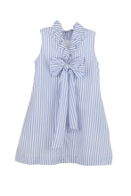 Load image into Gallery viewer, Blue And White Stripe Blair Dress
