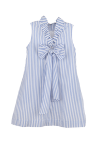 Blue And White Stripe Blair Dress