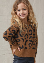 Load image into Gallery viewer, Golden Topaz Animal Crew Neck Popover
