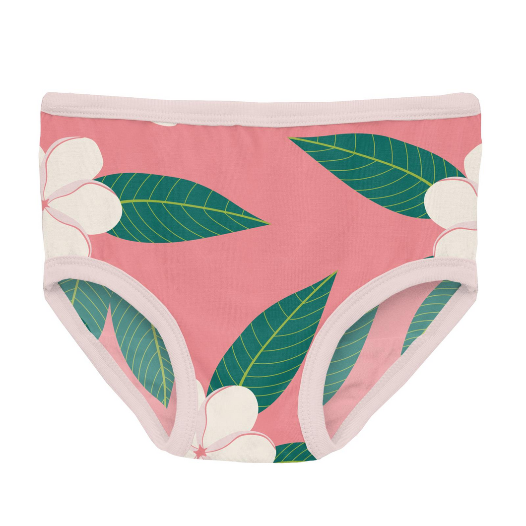 Strawberry Plumeria Girl's Underwear