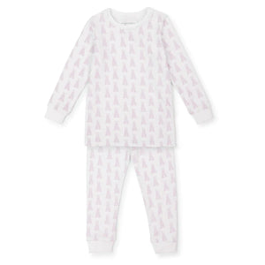 Pink Bunny Tails Ava Pajama Set