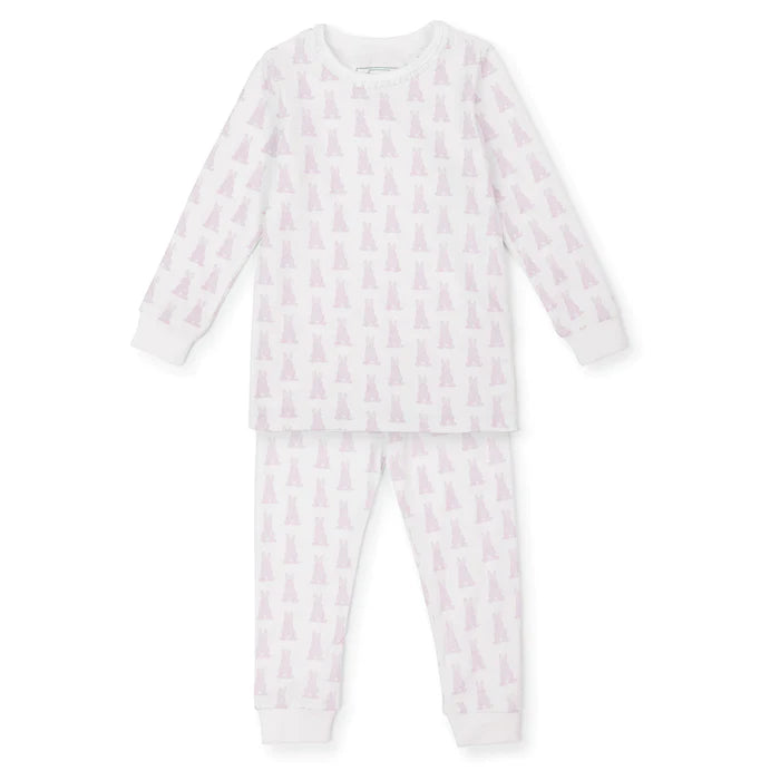 Pink Bunny Tails Ava Pajama Set