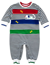 Load image into Gallery viewer, Stripe Knit Longall With Dog
