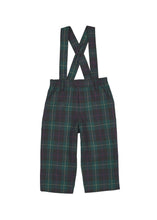 Load image into Gallery viewer, Plaid Pant with Removable Suspenders
