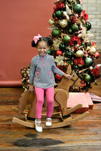 Load image into Gallery viewer, Striped Tunic With Flower Pockets And Leggings
